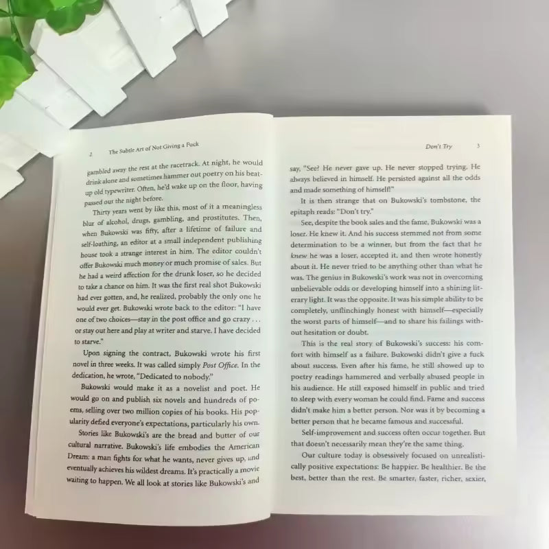 The Subtle Art of Not Giving a F*ck – Mark Manson